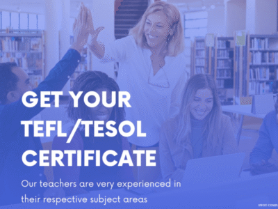 Accredited 120-hour TESOL/TEFL course